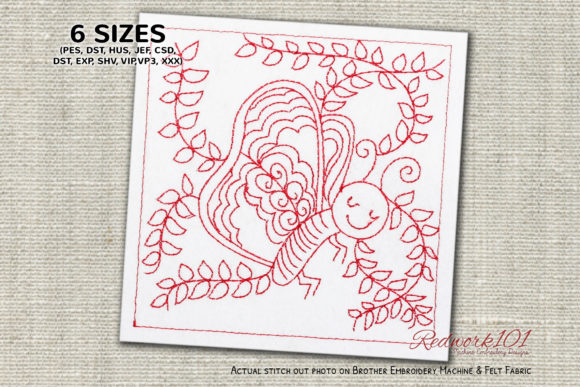 A Designer's Review of Butterflies Enjoying Floral Quilt Embroidery