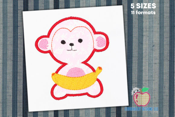 A Designer’s Review: Monkey with Banana Applique