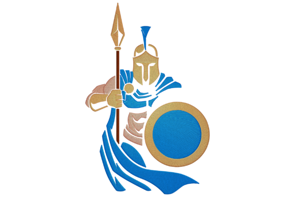 Ancient Greek Soldier Embroidery Design Review