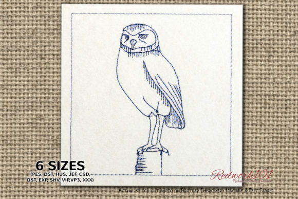 Burrowing Owls Lineart: A Designer’s Embroidery Review
