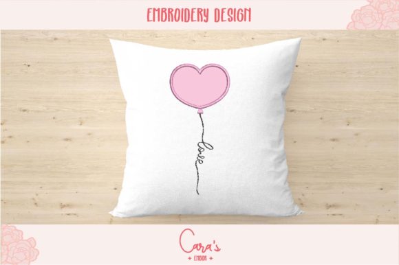 Elevate Your Valentine's Day with a Classic Balloon Applique