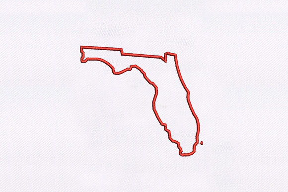 Florida Map Outline Embroidery Design Review