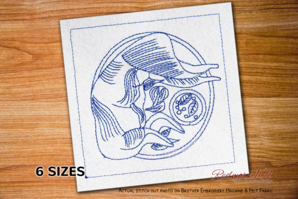 Grilled Rabbit Lineart Embroidery Design Review