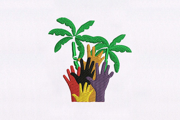 Hands with Palm Tree Design: Practical Stitching Review
