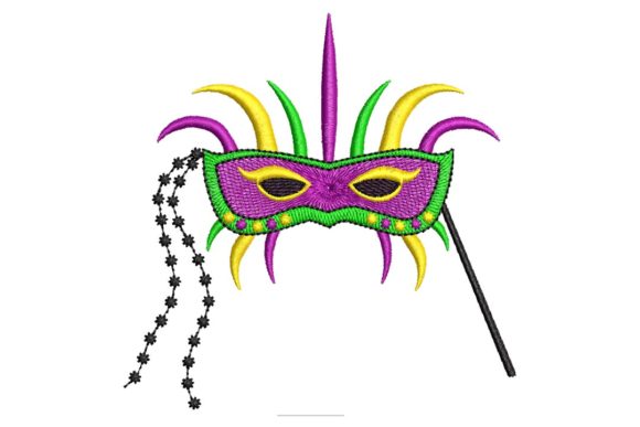 Mardi Gras Embroidered Mask: A Designer’s Review