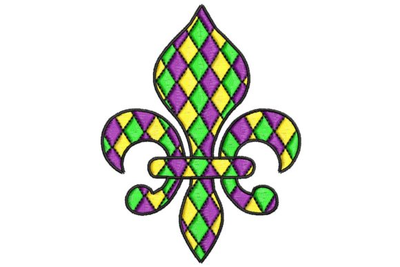 Mardi Gras Fleur De Lis: A Craft Fair Product Review