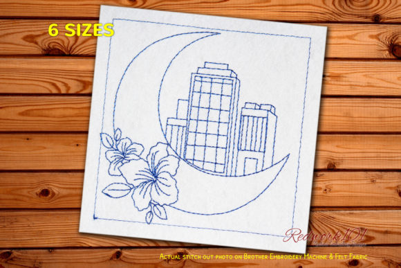 Moon on the City Embroidery Design: A Hands-On Review