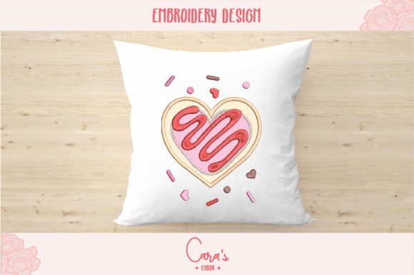 The Valentine Cookie Applique Design for Real Projects