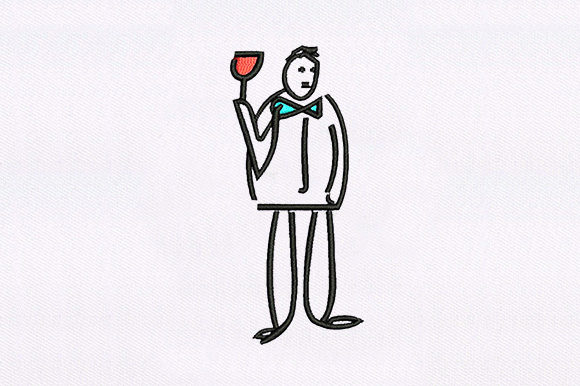 Waiter Drawing Art: Seasonal Embroidery Deep Dive