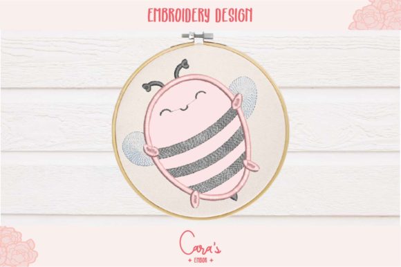 Why This Happy Bee Embroidery Design is a Smart Business Choice